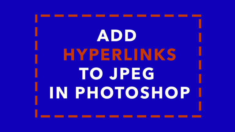 photoshop fix hyperlinks for mac